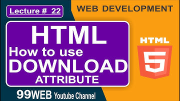 HTML Download Attribute |Lecture # 22 |Tutorial in Urdu/Hindi