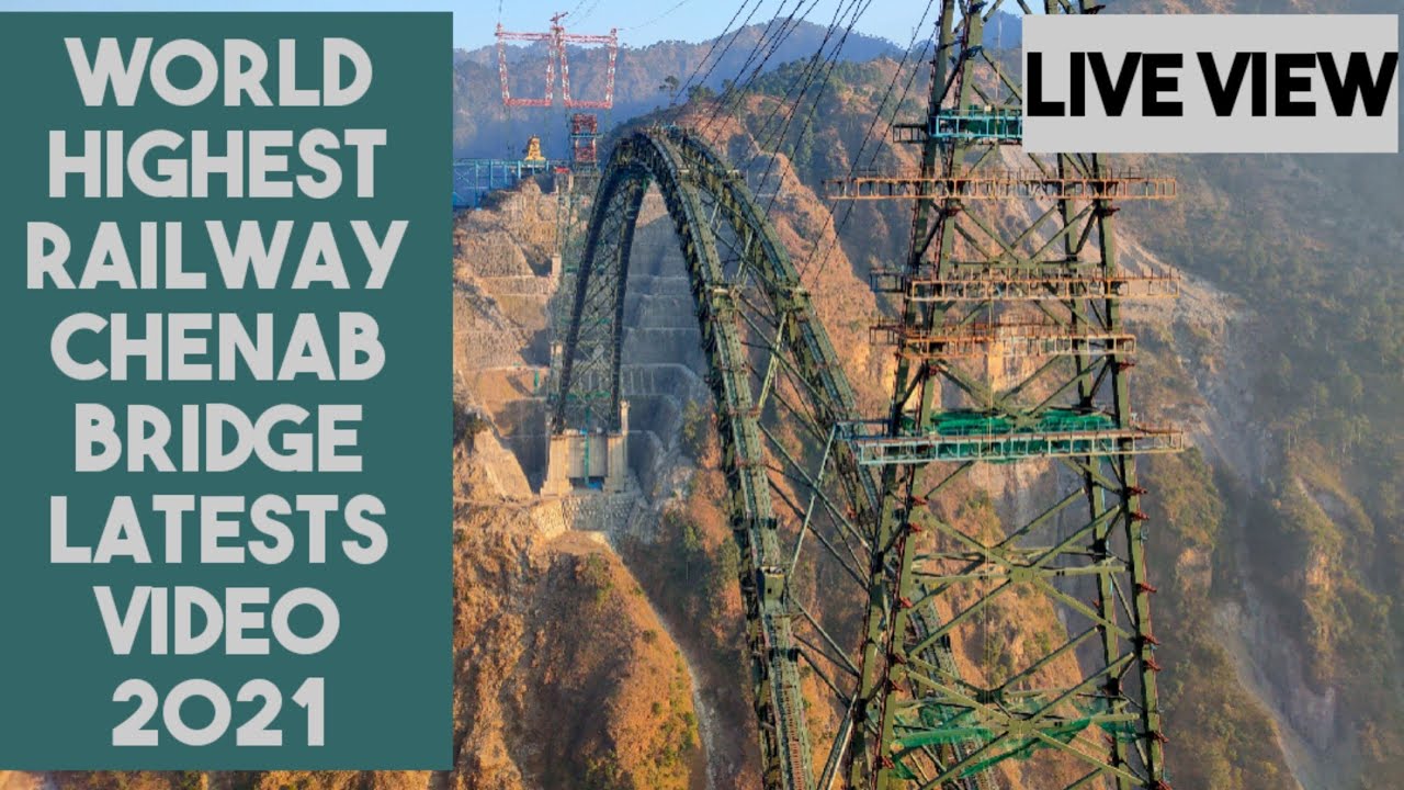 Chenab Railway Bridge latest update | Jammu-Katra-Srinagar-Baramulla Railway|| part 5 ||
