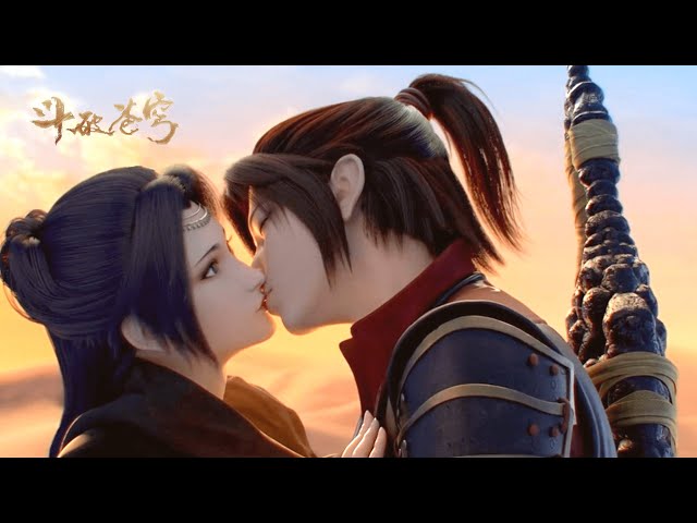 💎【MULTI SUB】Before parting, Xiao Yan kisses Yun Yun! | Battle Through the Heavens| Chinese Donghua class=