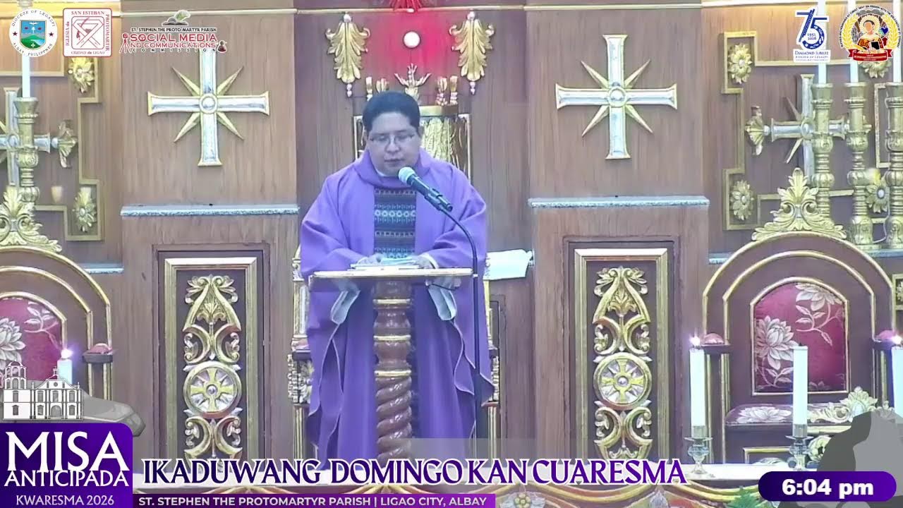 Misa Anticipada | IKADUWANG DOMINGO KAN CUARESMA