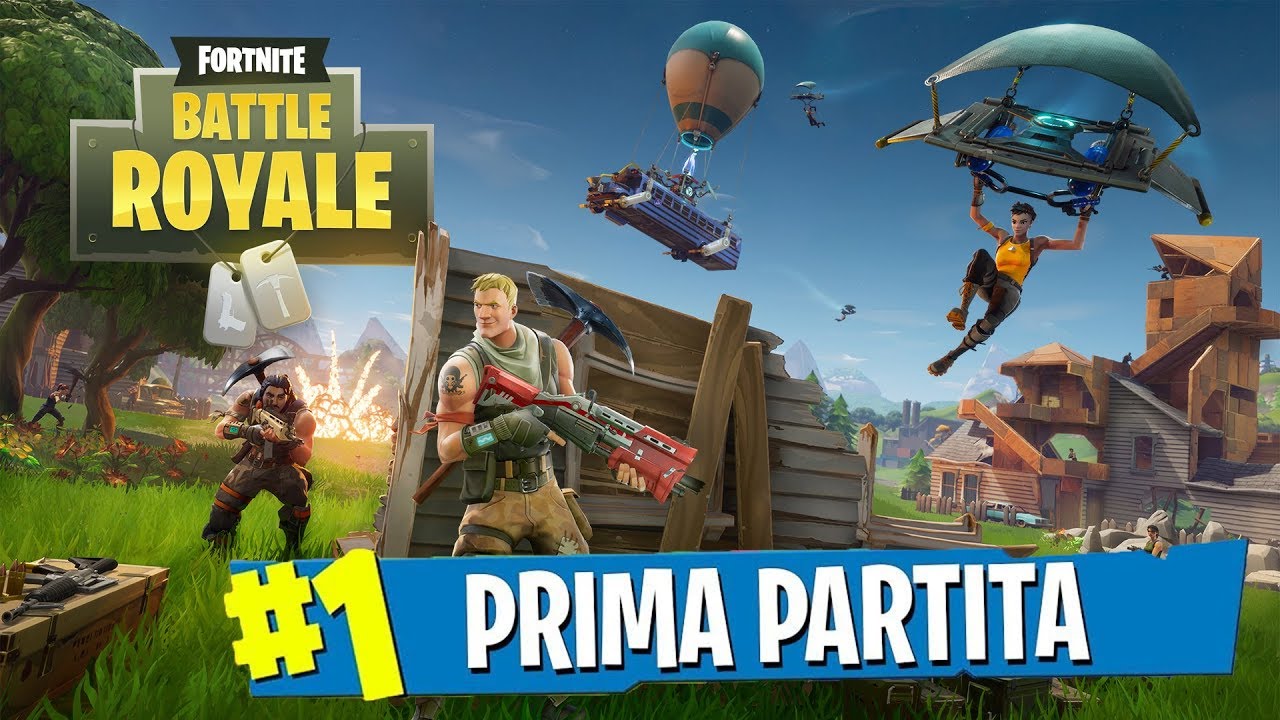 LA MIA PRIMA PARTITA - Fortnite Battaglia Reale - YouTube