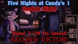 Blood 7/20 No Sound SECOND VICTOR! | FNaC 1 CN v2.2.1