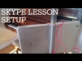 No tripod, no problem! Set up your digital device without a tripod.  Using rubber bands!