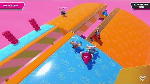 My 23rd Roll Off Timeout on Difficult Grand Canyon Variation with xRaizo72 -Fall Guys Season 5