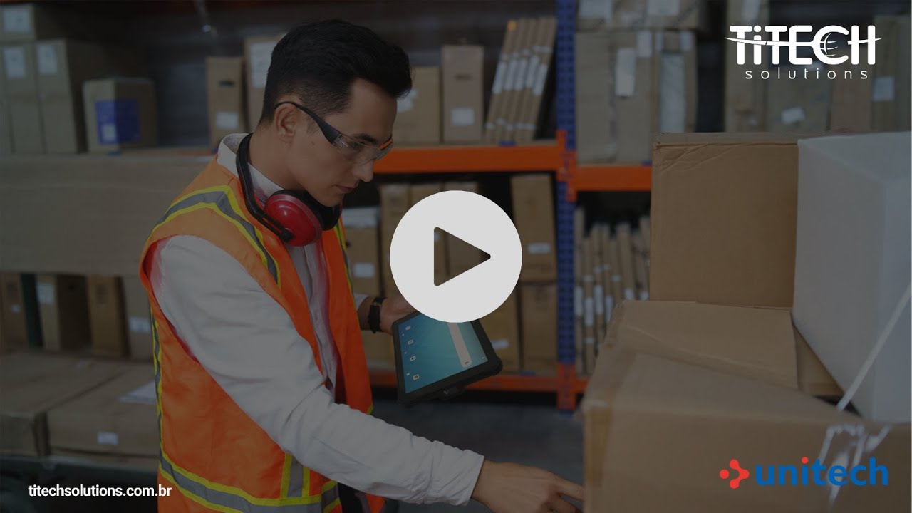 TI Tech | Tablet RT112 da unitech - YouTube