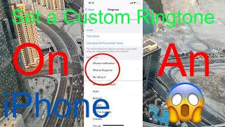How to Set a CUSTOM Ringtone on YOUR iPhone! (No loud music Version) screenshot 2