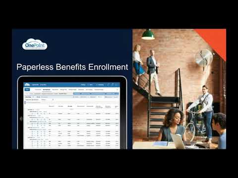 OnePoint HCM Online Benefit Enrollment Software