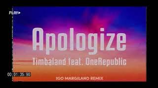 Download lagu APOLOGIZE - Timbaland feat. OneRepublic [ IGO MARGILANO REMIX ] ReaggeJump
