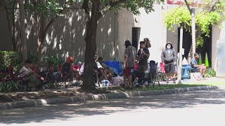 Shoppers camp out at Galleria for Swatch and Audemars Piguet watch collab
