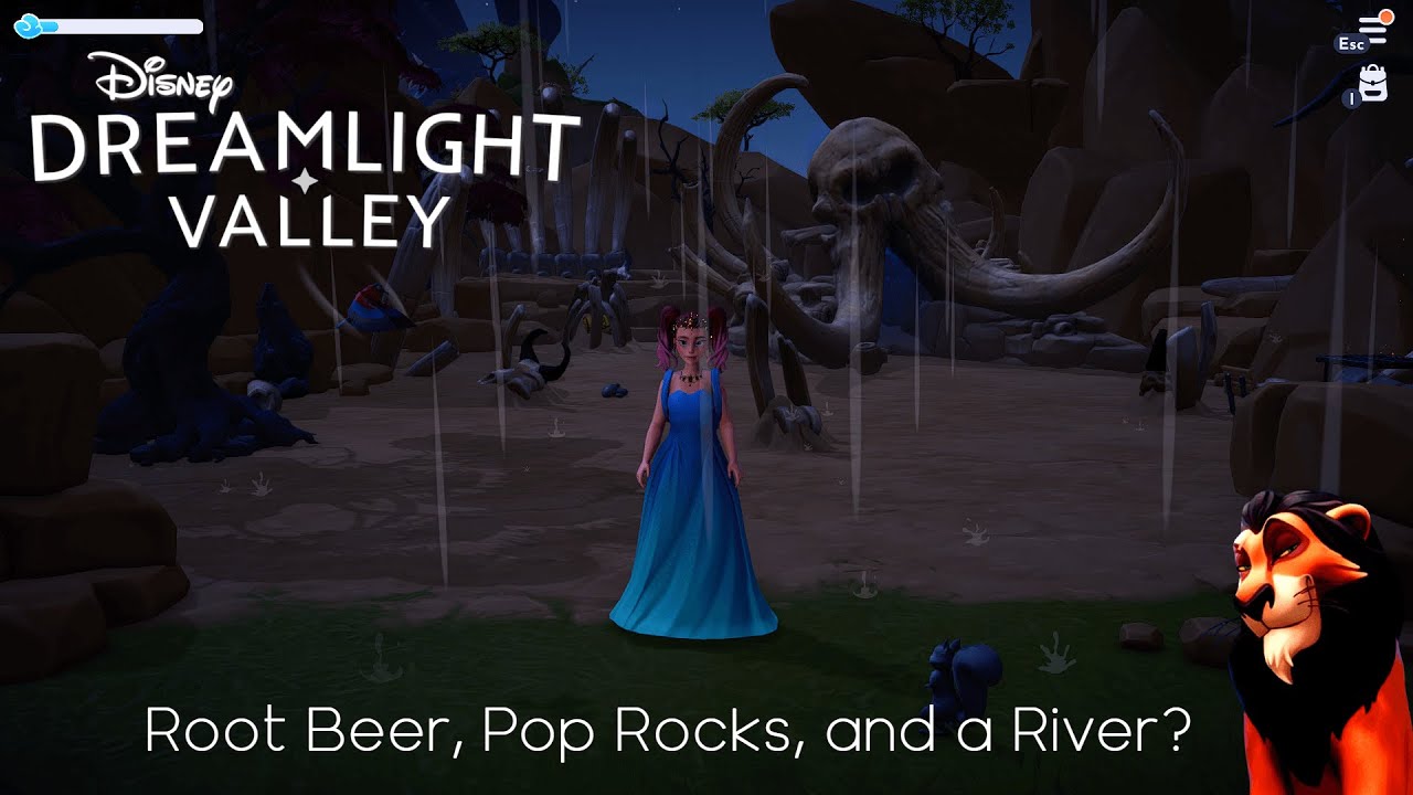 Disney Dreamlight Valley Root Beer Mit Viel Kohlensäure Root Beer, Pop Rocks, and a River - Disney Dreamlight Valley - YouTube