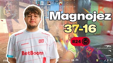 💀 MAGNOJEZ 37-16 POV: FACEIT MASTERCLASS (Overpass) | 3957 ELO