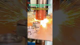 Nut Projection Welder Machine. #spotweldingmachine