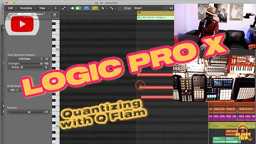 Logic Pro X - Quantizing with Q Flam to make your MIDI sound more human.