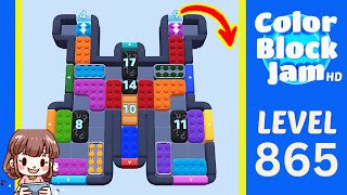 Color Block Jam Level 865 Solution Walkthrough