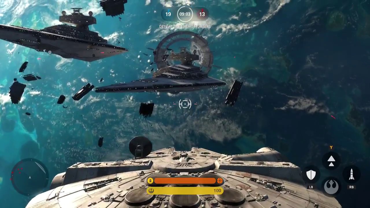 Star Wars Battlefront 2015 Fighter Squadron At Scarif Gameplay