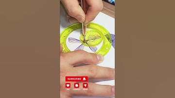 DO YOU DRAW WITH A SPIROGRAPH? AMAZING 🤩 #spirograph #shorts #drawing #relax