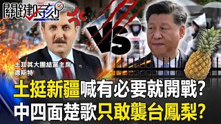 【中禁鳳梨】土耳其挺新疆喊「有必要就開戰」！！中國四面楚歌只敢突襲「台灣鳳梨」！？【關鍵時刻】20210226-4 劉寶傑 黃世聰 姚惠珍 吳子嘉 林廷輝