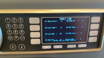 Turbochef NGO how to enter the fault code and erase