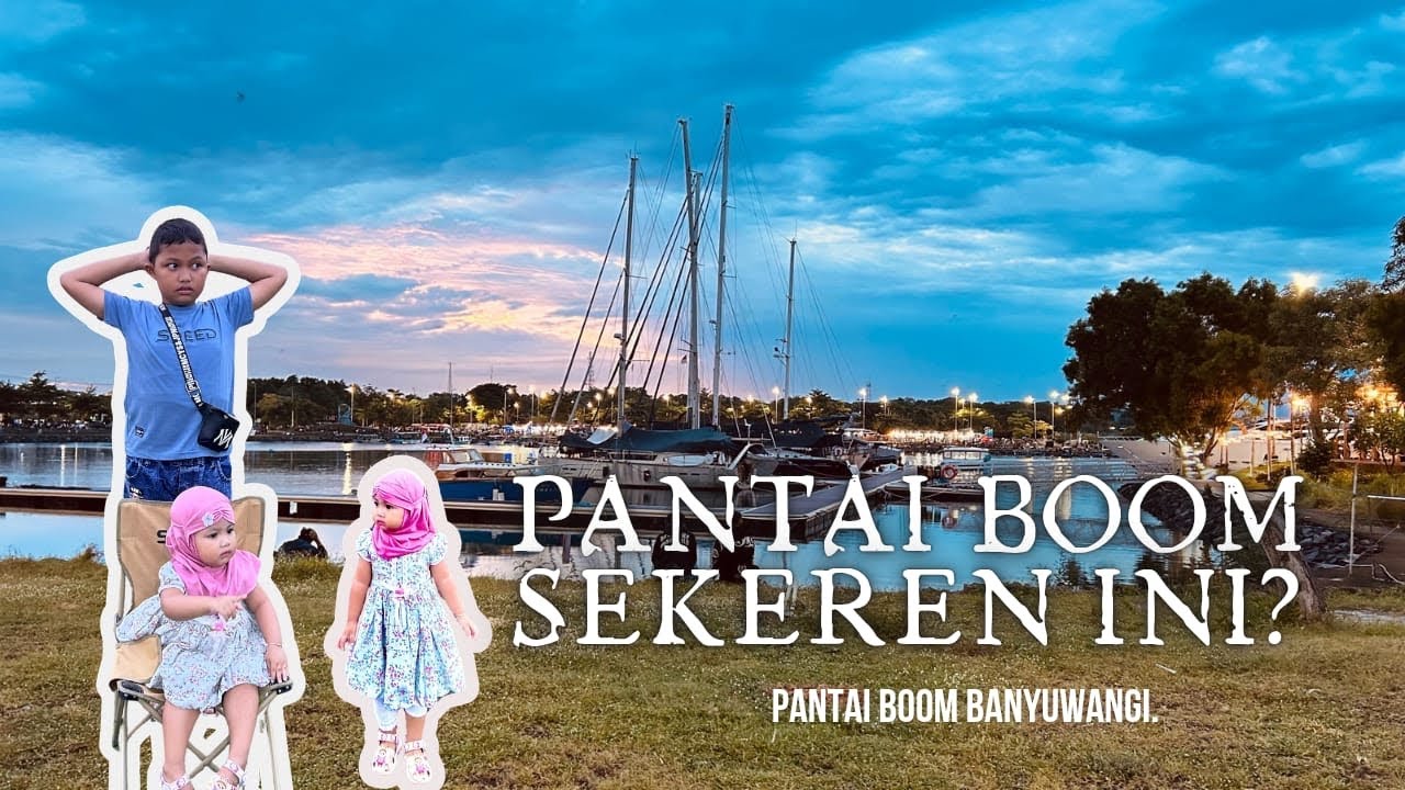 Mas Fathan & Adek Naya Main ke Pantai Boom Banyuwangi 🌊✨ Seru Banget! Tapi Adek Masih Takut Laut 😭