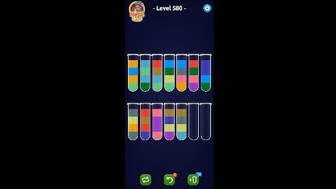 Colour sort level 580/581