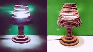 Cara Membuat Lampu Hias/Lampu Tidur Dari Kardus Bekas