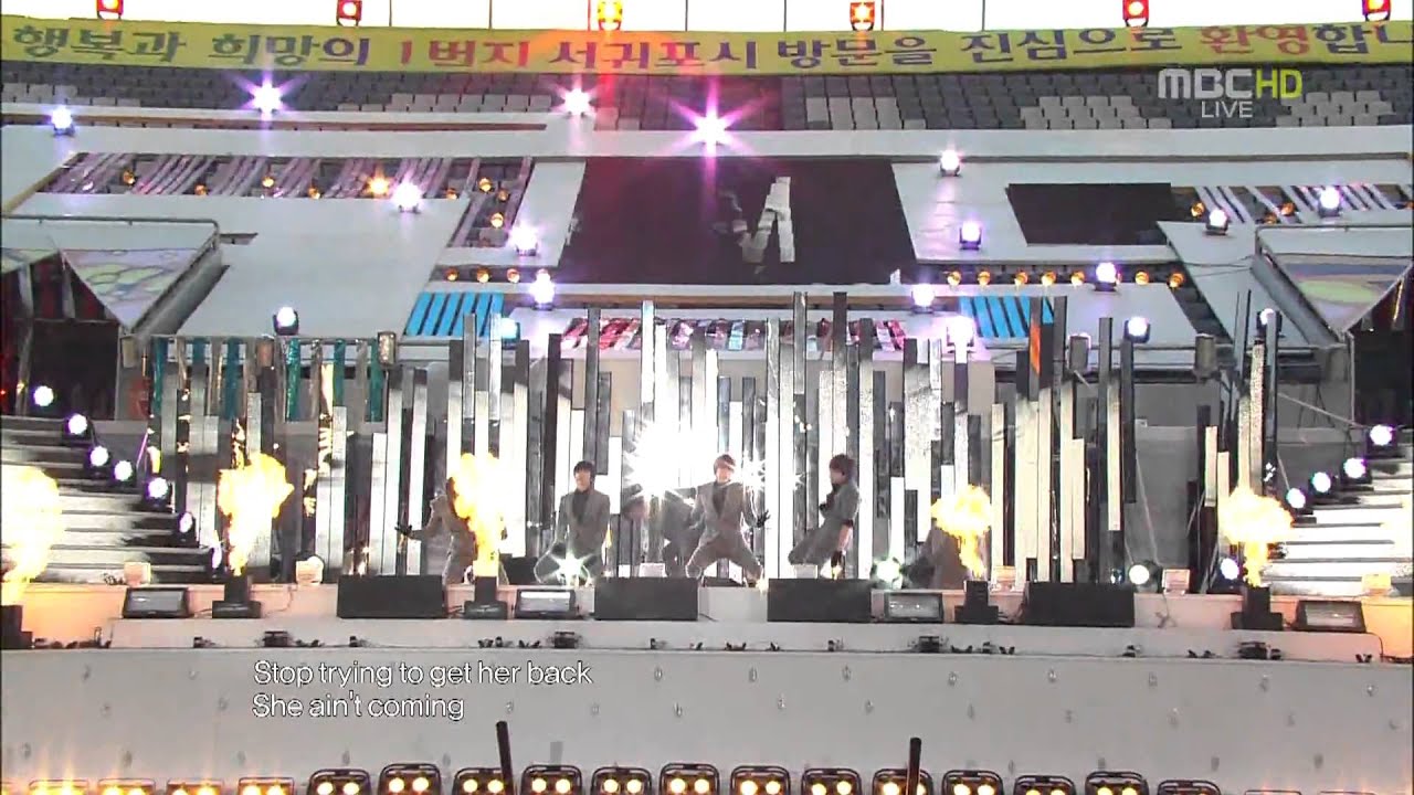 [091205] 2PM Heartbeat J.Y.Park "The Asiansoul" [MBC HD LIVE]