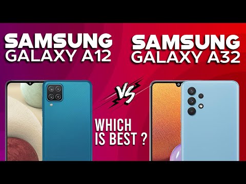 Samsung Galaxy A12 vs Samsung Galaxy A32