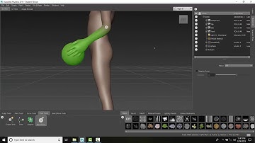 Mudbox 14 07 Adjust a Joints Pivot Location