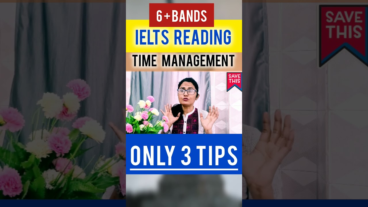 IELTS Reading Time Management TIPS || Never less than 6 BANDS IELTS READING Time Management