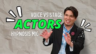 Hypnosis Mic Voice Actors VS Stageplay Actors