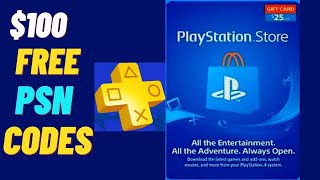 Unused | PS Plus Games  ☞Free Psn Gift Card Codes 💦 $100 Psn Code Giveaway screenshot 2