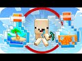 НУБ ПОПАЛ В МИР ИЗ БУТЫЛОК В МАЙНКРАФТ ! ВЫЖИВАНИЕ В БУТЫЛКЕ SKYBLOCK ! 100% Троллинг Ловушка Пэнн