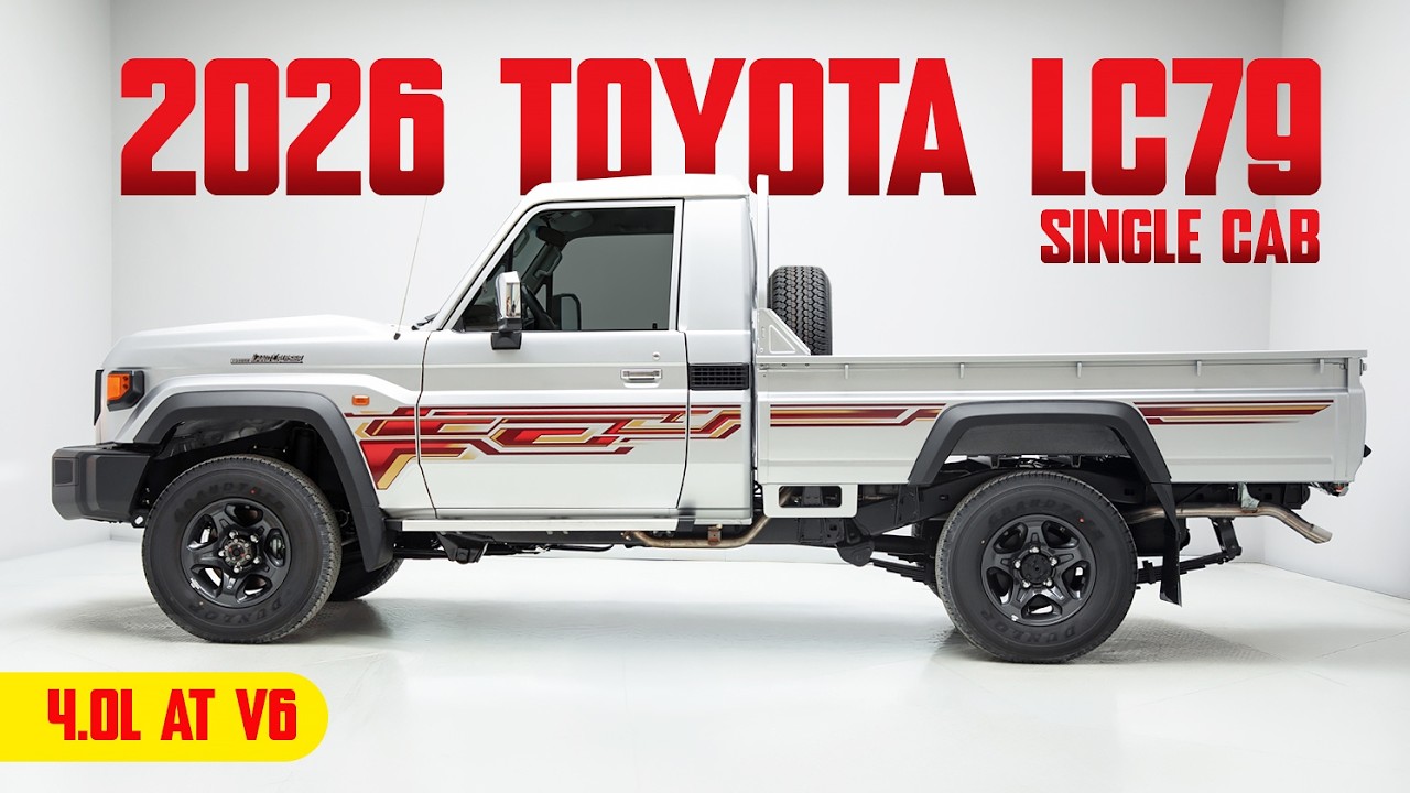 V6/Film V6 act Ⅲ-CLIPS and more- New 2026 Toyota Land Cruiser 79 V6 | In-Depth Walkaround Exterior