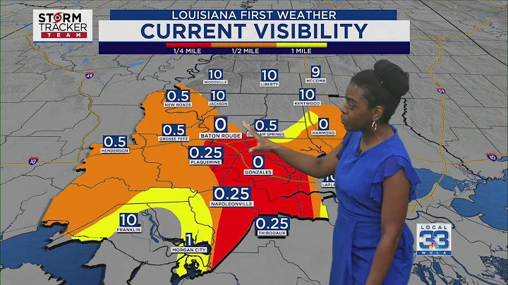 Monday Morning Forecast for Baton Rouge 11-17-25: AM Widespread Dense Fog; Partly Cloudy, Dry and Wa