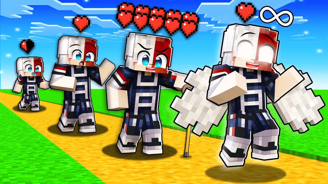 Birth To Immortal In Minecraft!! 👶👿 - YouTube