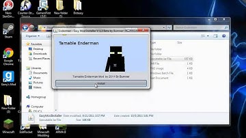 Minecraft Enderman mod UPDATE! Install And Gameplay!