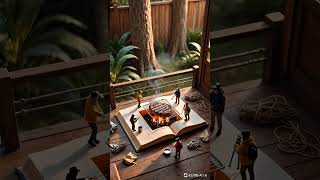This Tiny Steak House Inside a Book is Oddly Satisfying 🥩📖