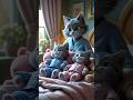 A Day in the Life of Adorable Kittens! 🐱🌼💖 #catstory #cat #cats #shorts