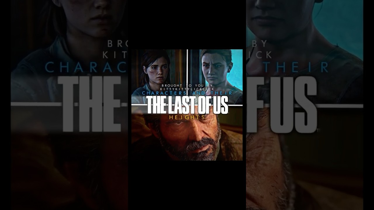 TLOU Characters And Their Height [4K] | 