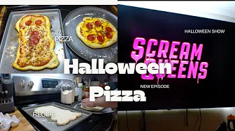 HALLOWEEN COOK WITH ME 2024| PIZZA🍕 | GHOST 👻 | PUMPKIN 🎃