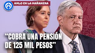 AMLO no cesa ataques en contra de María Amparo Casar