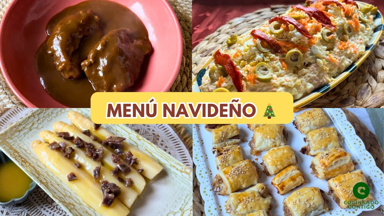 MENÚ de NAVIDAD #1 | Recetas de Navidad | Ideas Fáciles, Rápidas Y Económicas 🎄