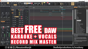 Record, Edit, Mix & Master Vocals & Karaoke | Cakewalk by @bandlab | Best Free DAW