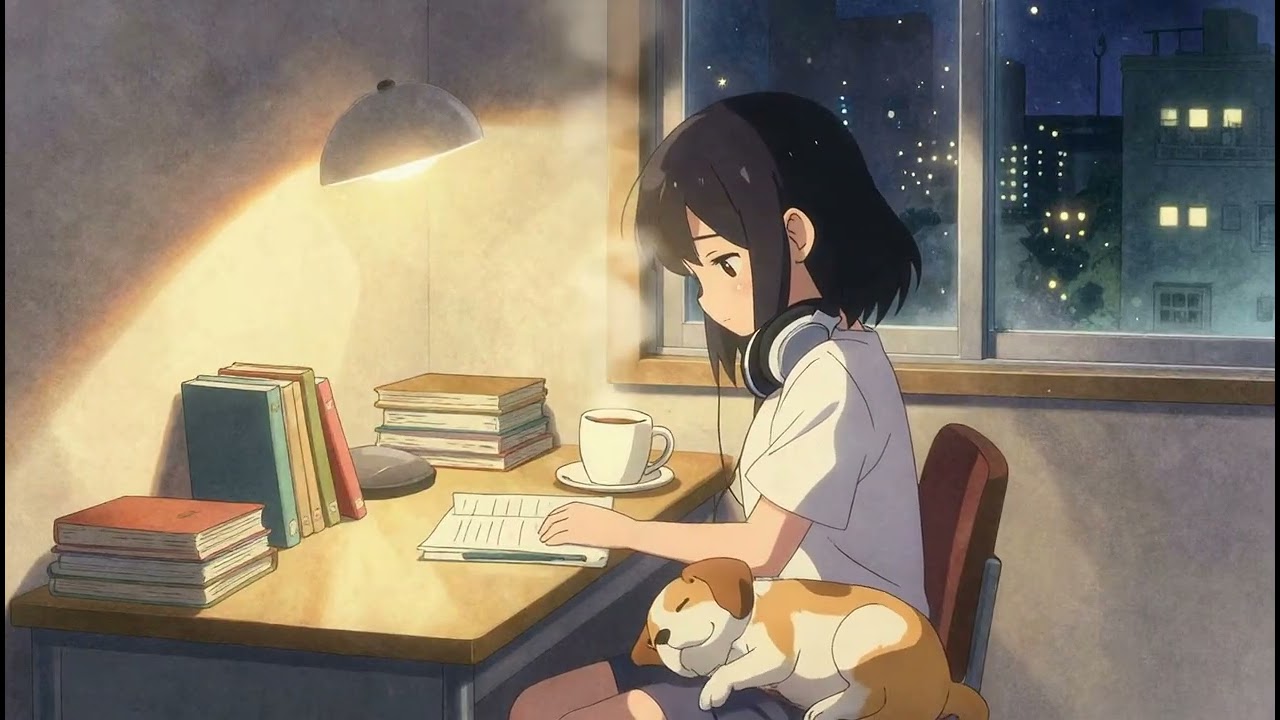 🌙 Night Lo-fi Vibes: Chillhop Mix for Relaxation | 10 Minutes of Warm Bass