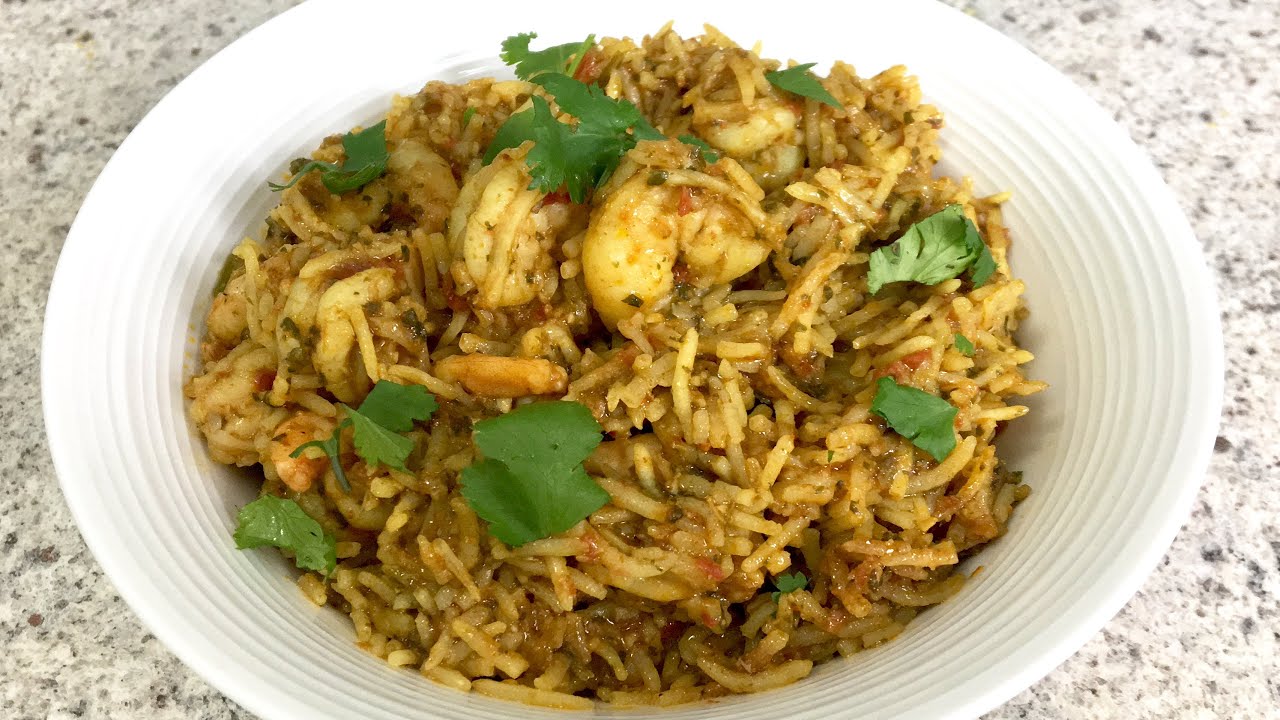 Prawns Biryani YouTube