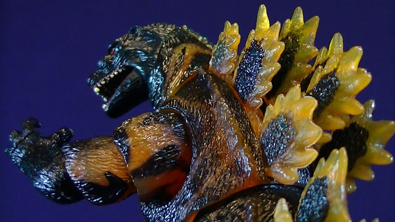 Burning Godzilla Toy vs Destoroyah 1995 Movie 6" Action Figure Head Tail 12in. 