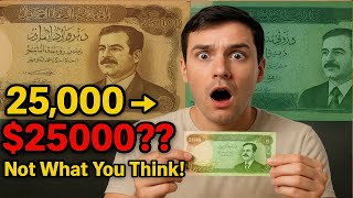 Iraq Destroys 25,000 Dinar? The Truth About Redenomination That Will Shock You