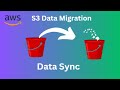 How To Migrate S3 Bucket Data | AWS Data Sync Service | S3 Data Migration @namdev.devops