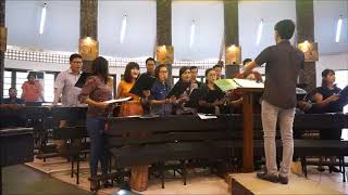 Aku Abdi Tuhan (Henry Yulianto) - SATB - Fiat Lux Choir (OMK St. Paulus, Juanda)