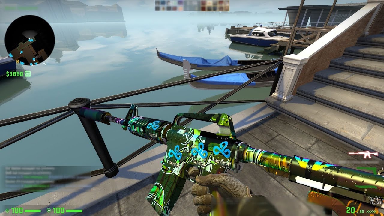 Broken texture on M4A1S Printstream YouTube